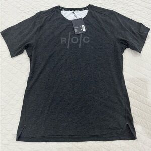 Run On Cloud men's T-shirt black size xl